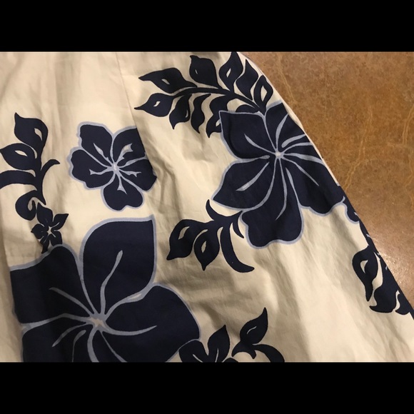 Strapless sundress Hawaiian print - Picture 5 of 5